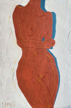 Painting, Nude (nudity) - Coral Girl