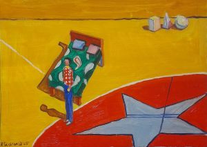 Painting, Plot-themed genre - The Yellow Room