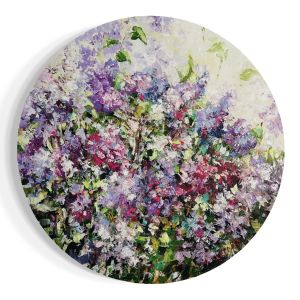 Painting, Landscape -  Cosmos (Lilac)