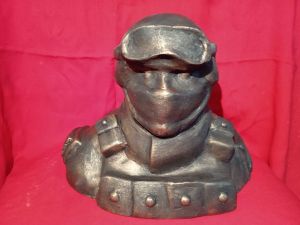 Sculpture, Historical genre - Bust of the Unknown Soldier.,