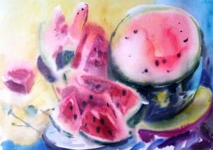 Graphics, Still life - Sugar watermelon