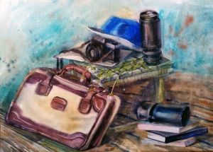 Graphics, Still life - The Traveler&#039;s Diary