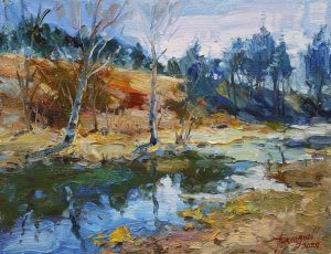 Painting, Landscape - Spring