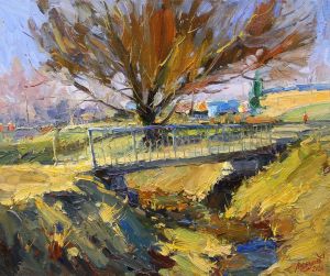 Painting, Landscape - Summer&#039;s coming soon