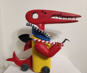 Sculpture, Allegory - Crocofish 2