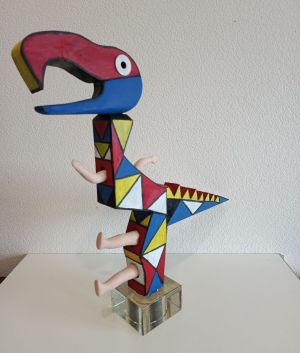 Sculpture, Allegory - Crocosaurus