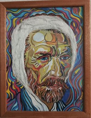 Graphics, Portrait - «Van Gogh didn&#039;t cut off his own ear.» 