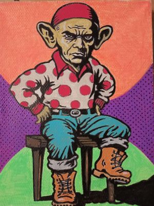 Graphics, Mythological genre - Troll