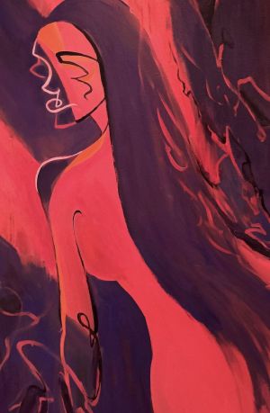 Painting, Acrylic - Curiosity