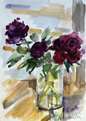 Graphics, Fauvism - Flowers