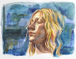 Graphics, Portrait - The freshness of breeze