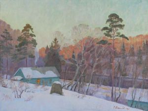 Painting, Impressionism - the evening motif