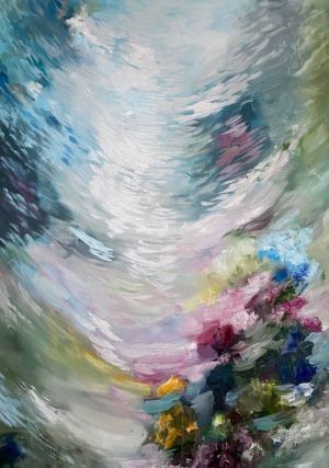 Painting, Mythological genre - Heavenly Garden