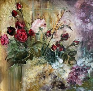 Painting, Landscape - autumn. 