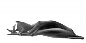 Painting, Portrait - Zaderji dihanie