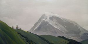 Painting, Landscape - Kazbek
