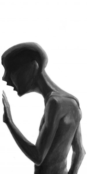 Painting, Portrait - slezi