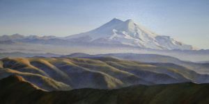 Painting, Landscape - Elbrus1