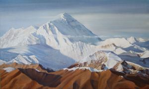 Painting, Landscape - Everest