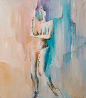 Painting, Nude (nudity) - Reflection