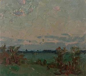 Painting, Landscape - Evening
